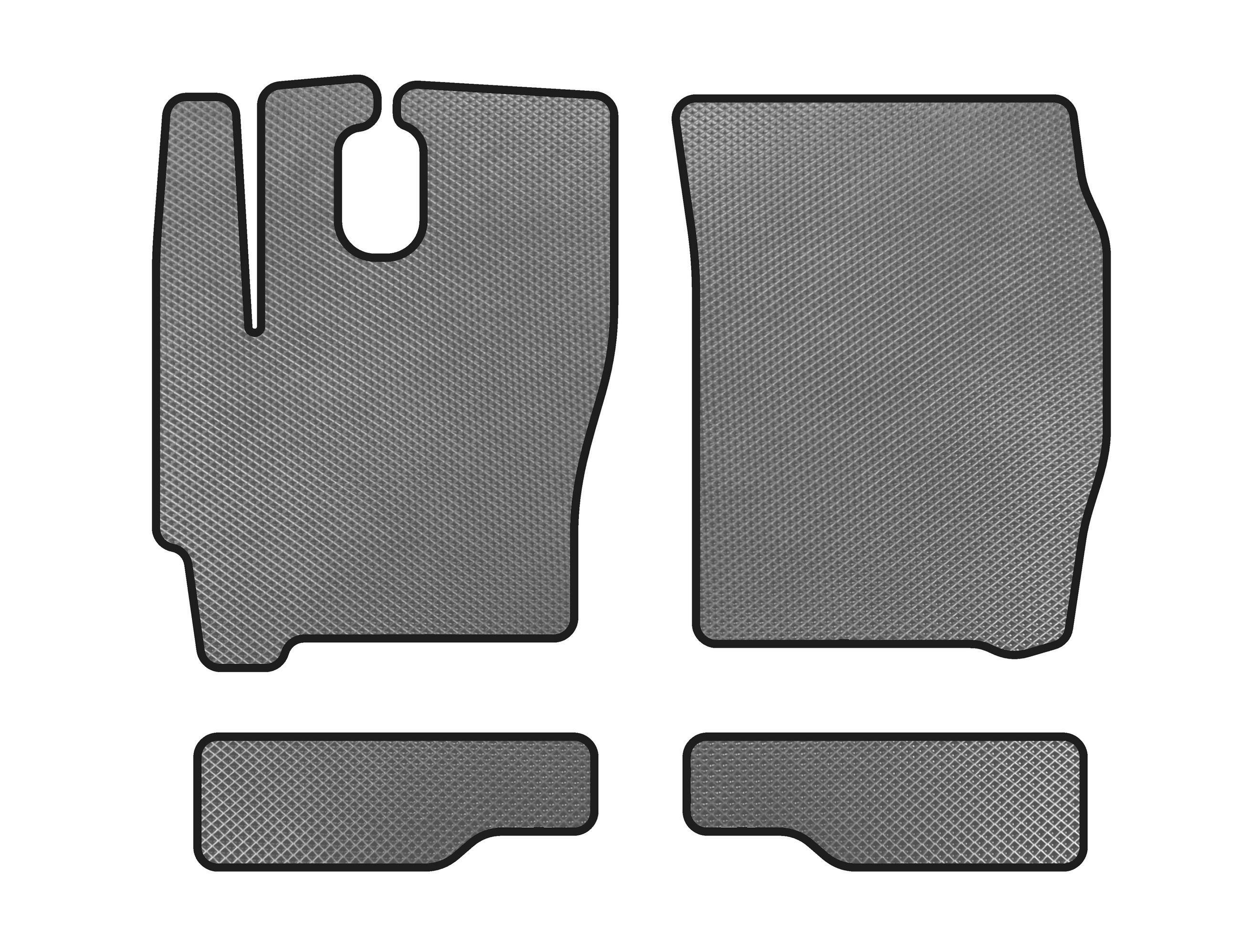 Коврики EVA Digital Designs для Iveco Eurocargo 2002-2008 гг. Серый (143162)