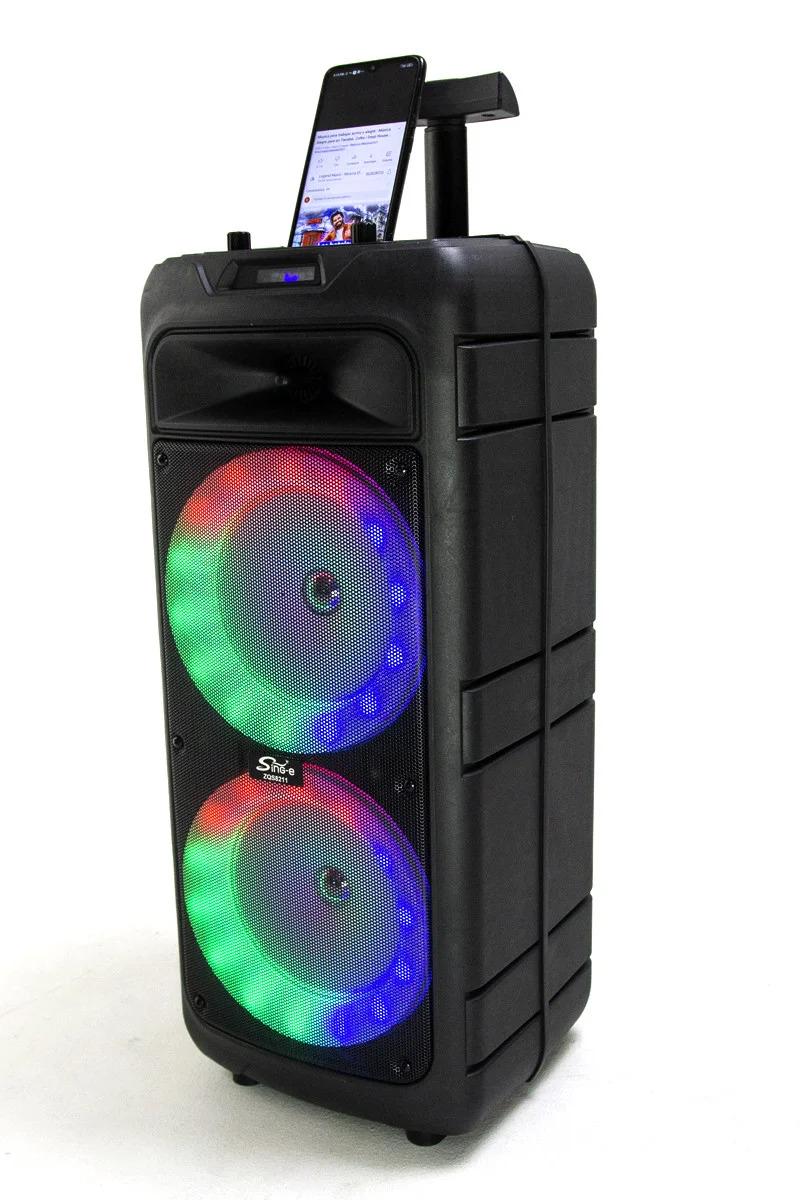 ᐉ Портативная Bluetooth колонка ZQS8211 8217 с микрофоном Черный (ZQS8211)