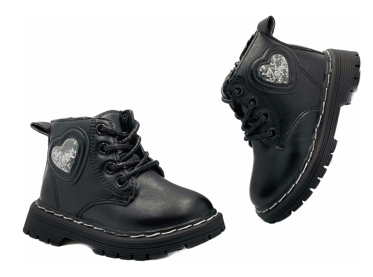 Черевики демісезонні для дівчаток BBT R6818/21 р. 21 Чорний - фото 6 Черевики демісезонні для дівчаток BBT R6818/21 р. 21 Чорний - фото 6