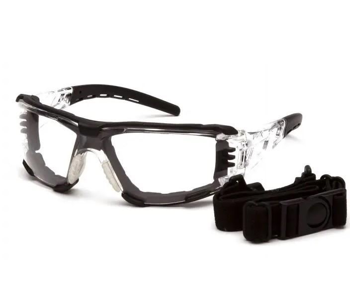 Окуляри захисні Pyramex Fyxate H2MAX Anti-Fog з ущільнювачем Прозорий - фото 2 Окуляри захисні Pyramex Fyxate H2MAX Anti-Fog з ущільнювачем Прозорий - фото 2