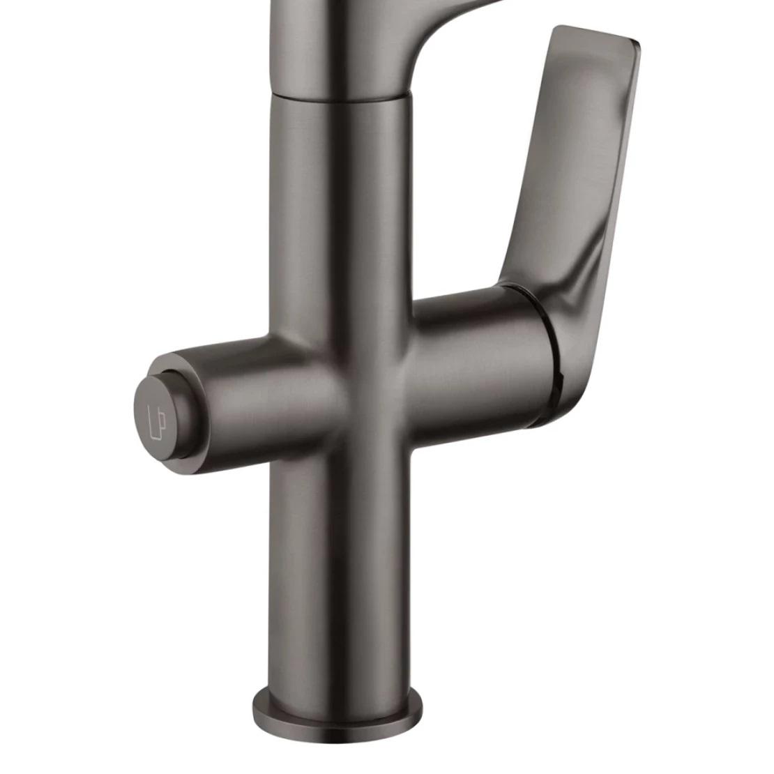 Смеситель кухонный с подключением к фильтру воды Kroner KRP Graz GRP03815/дозатор и корзина - фото 5