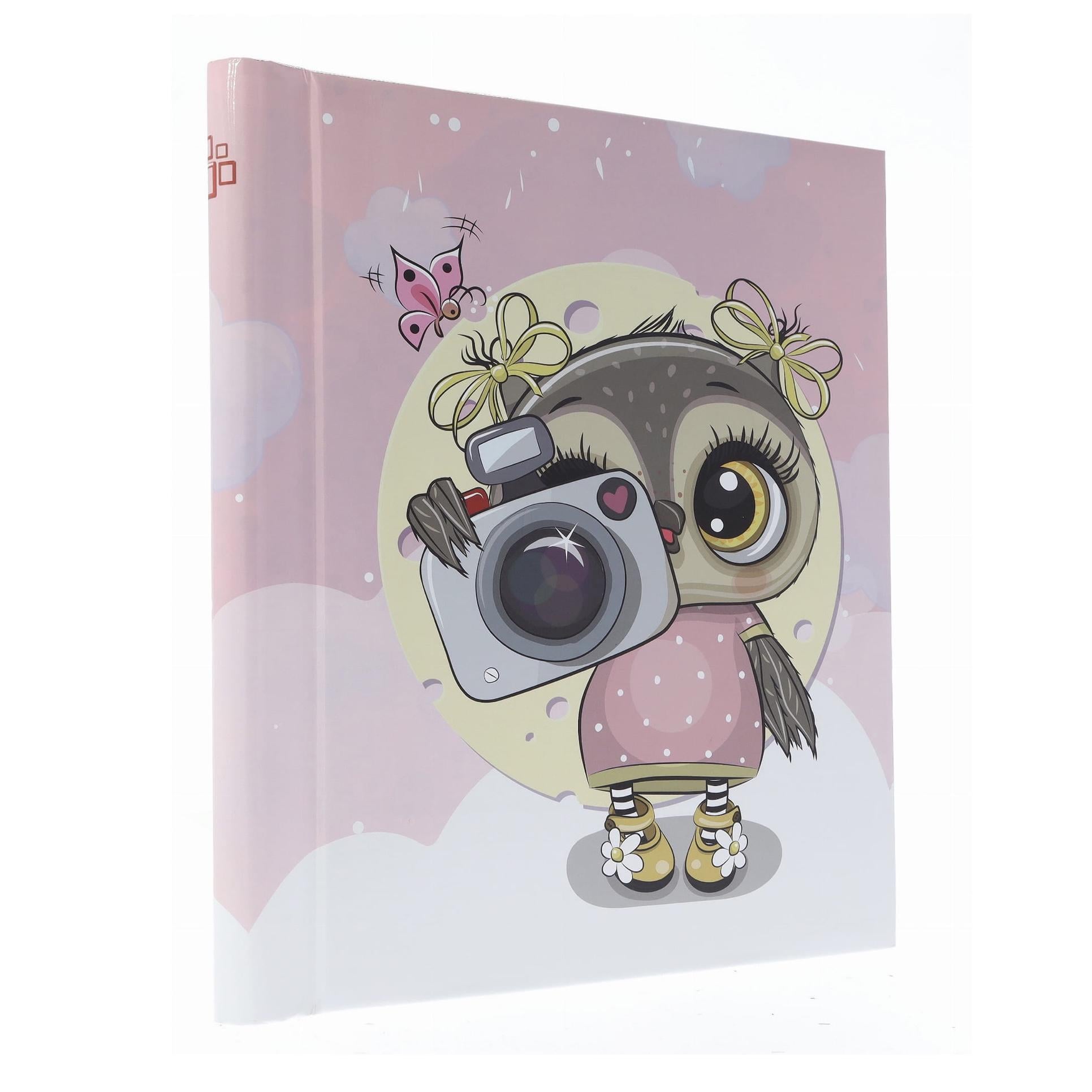 Фотоальбом Gedeon Camera Owl 230x280/40 стор. Pink (14583733)