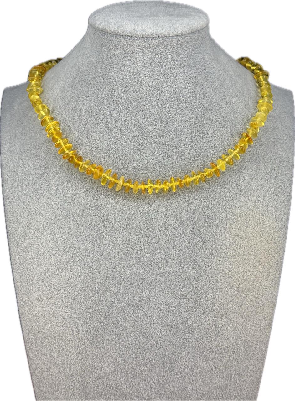 Бусы из янтаря лечебные 45 см (н-567)