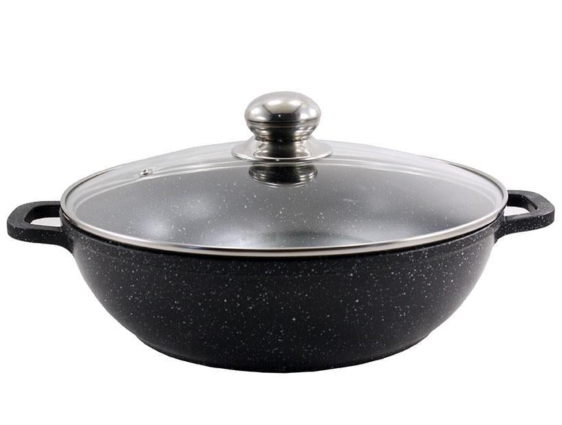 Кастрюля индуктивная ZAUBERG алюминиевая с мраморным покрытием 2,5 л (BL-0524)