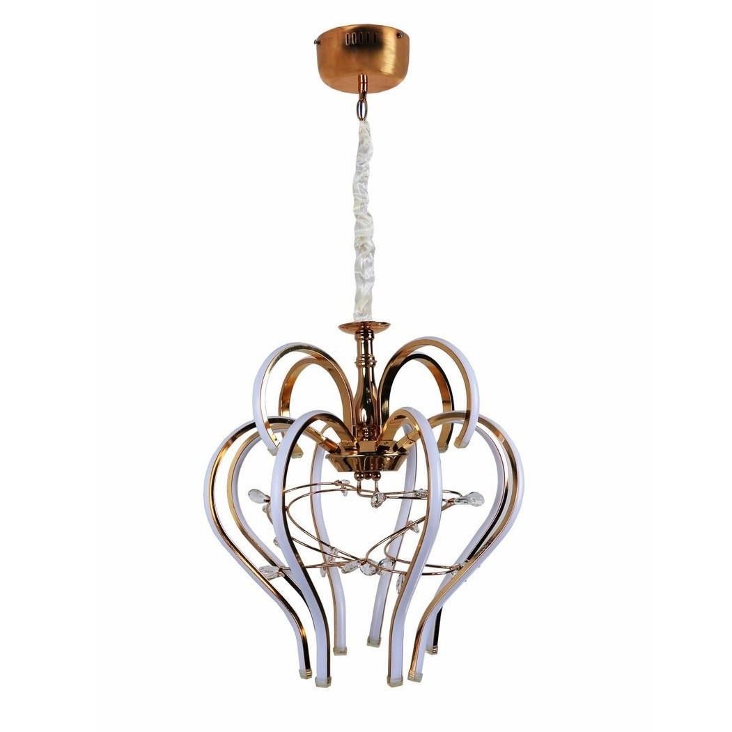 Люстра светодиодная Sirius с акриловыми плафонами 3000-6500К 128W (Д GH39003-12)