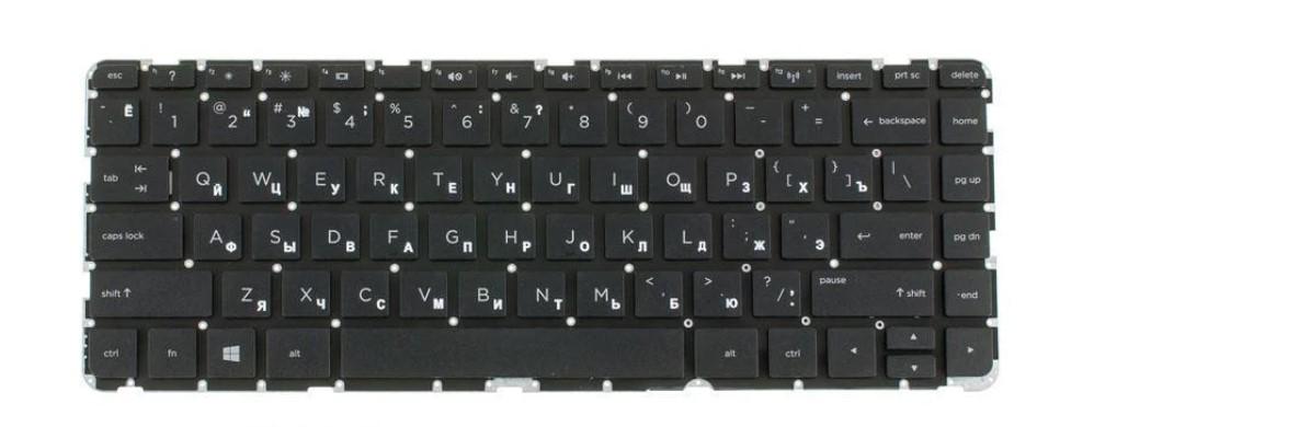 Клавиатура для ноутбука HP 340 G1/340 G2 rus/без фрейма Black (179556)