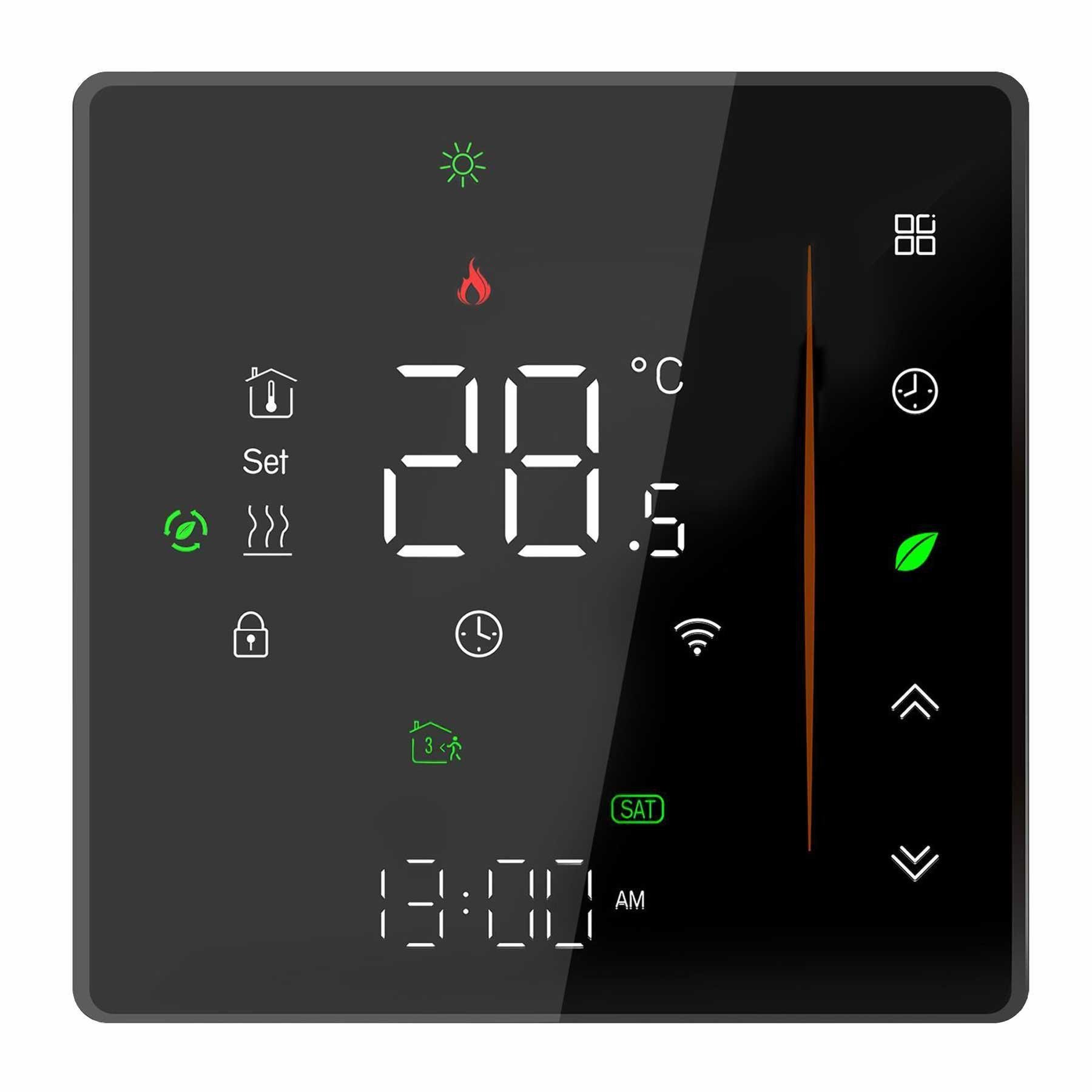 Теплый пол Grand Lane GL-mat 3 м2 540 Вт нагревательный мат glm5430k6 и WiFi сенсорный программируемый терморегулятор Черный - фото 2