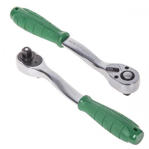 Трещотка Hans 1/4" 72 зубца 160 мм (2162GQ)