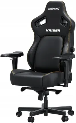 Компьютерное кресло геймерское Anda Seat Kaiser 4L Black (AD12YDDCL20BPVC) - фото 4 Компьютерное кресло геймерское Anda Seat Kaiser 4L Black (AD12YDDCL20BPVC) - фото 4