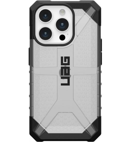 Чехол-бампер для телефона UAG Plasma для Apple iPhone 15 Pro Прозрачный (114284114343)