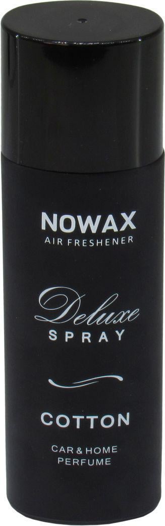 Ароматизатор для авто Nowax Deluxe Spray Cotton на дзеркало 50 мл (NX07751)