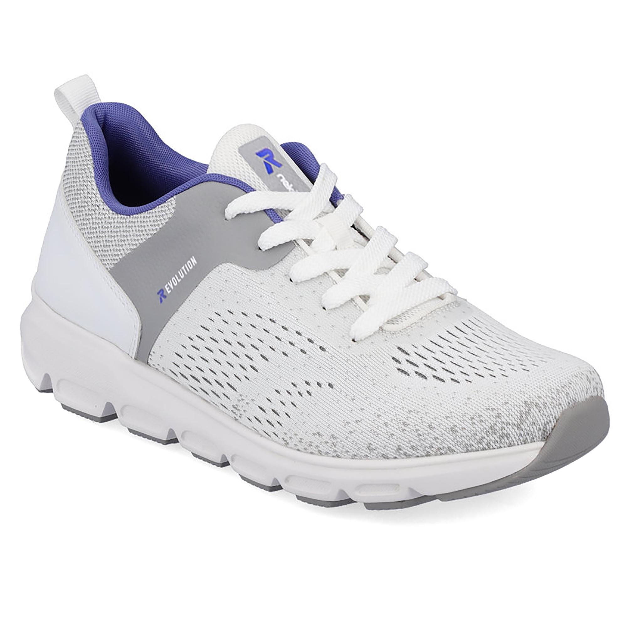 Кроссовки женские весенние Rieker р. 40 Белый/Серый (089320-40)