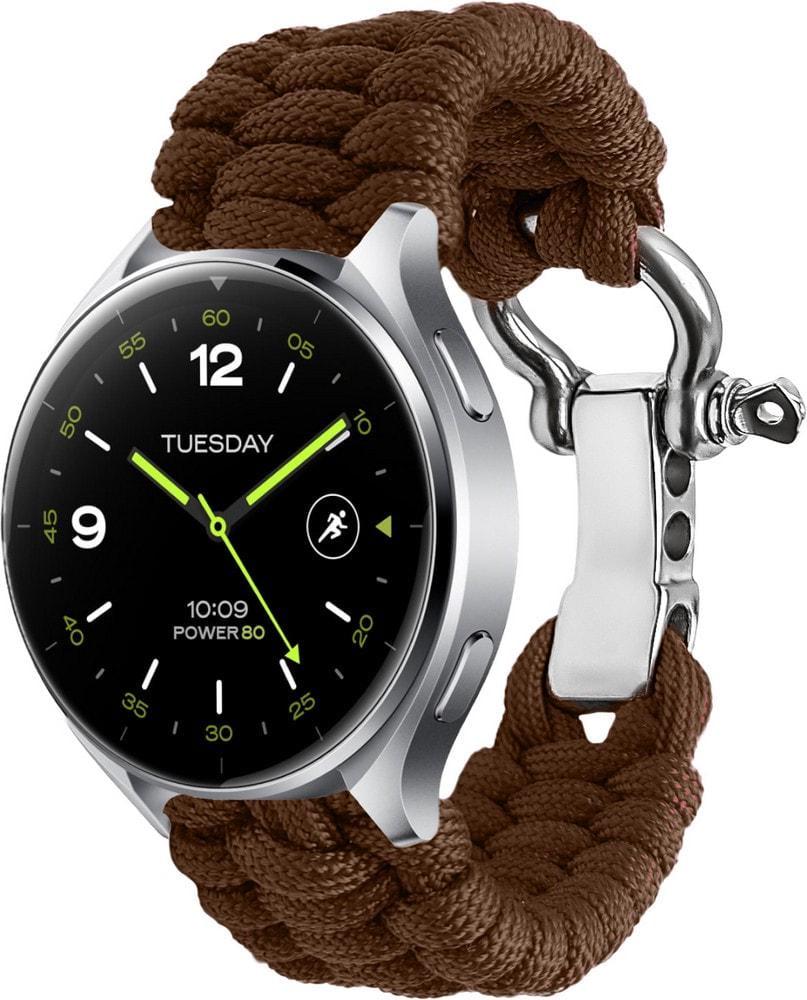 Ремінець з паракорду Ruper для смарт-годинника Xiaomi Watch 2/2 Pro Brown (37193-30)