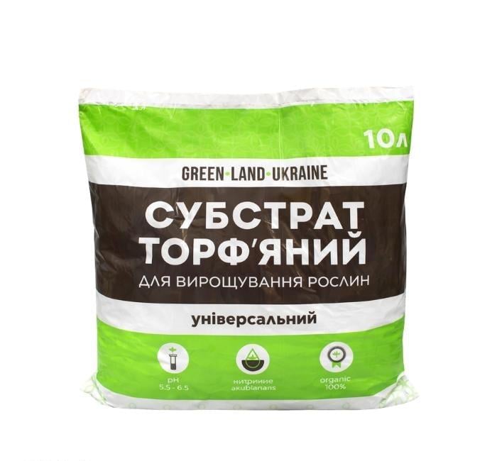 Субстрат торфяной универсальный GREEN-LAND 10 л 5 шт. (3964)