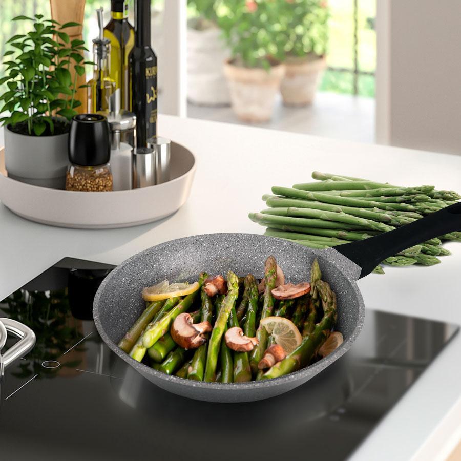 Сковорода с антипригарным покрытием Maestro 22 см (MR-4022) - фото 2 Сковорода с антипригарным покрытием Maestro 22 см (MR-4022) - фото 2