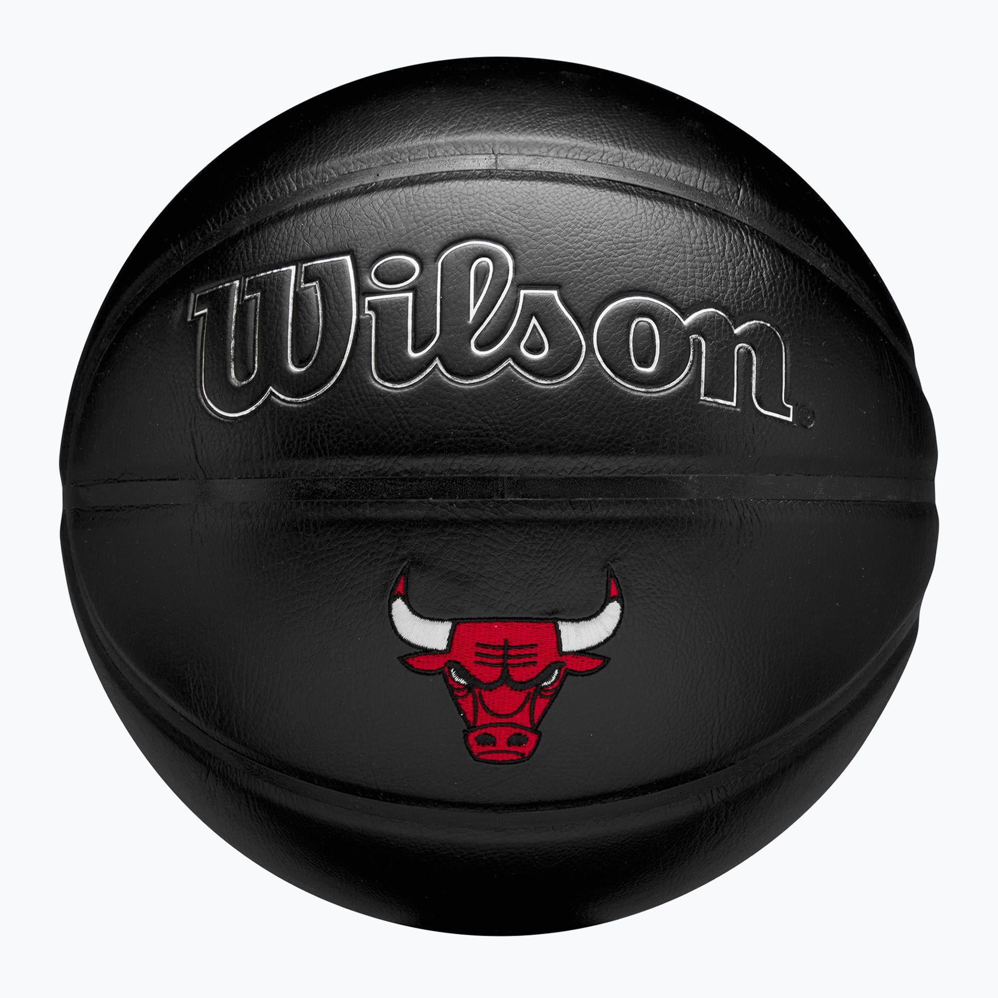 М'яч баскетбольний Wilson NBA TEAM PREMIERE BSKT CHI BULLS size 7 Чорний (WZ4026405XB7 7)