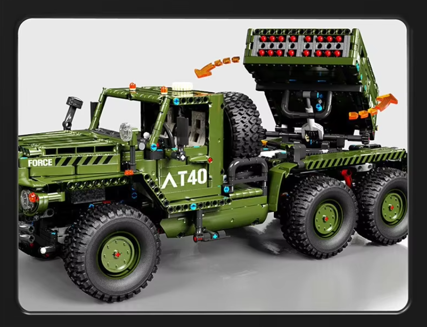 Конструктор детская игровая военная ракетная установка T4011 2268 деталей - фото 7 Конструктор детская игровая военная ракетная установка T4011 2268 деталей - фото 7