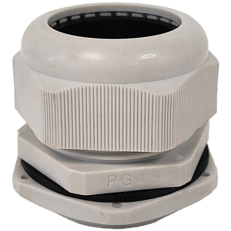 Ввод кабельный CNC PG7 IP54 полиамид для отверстий 12 мм кабель max Ø6,5 мм для шкафов (Б00027726)