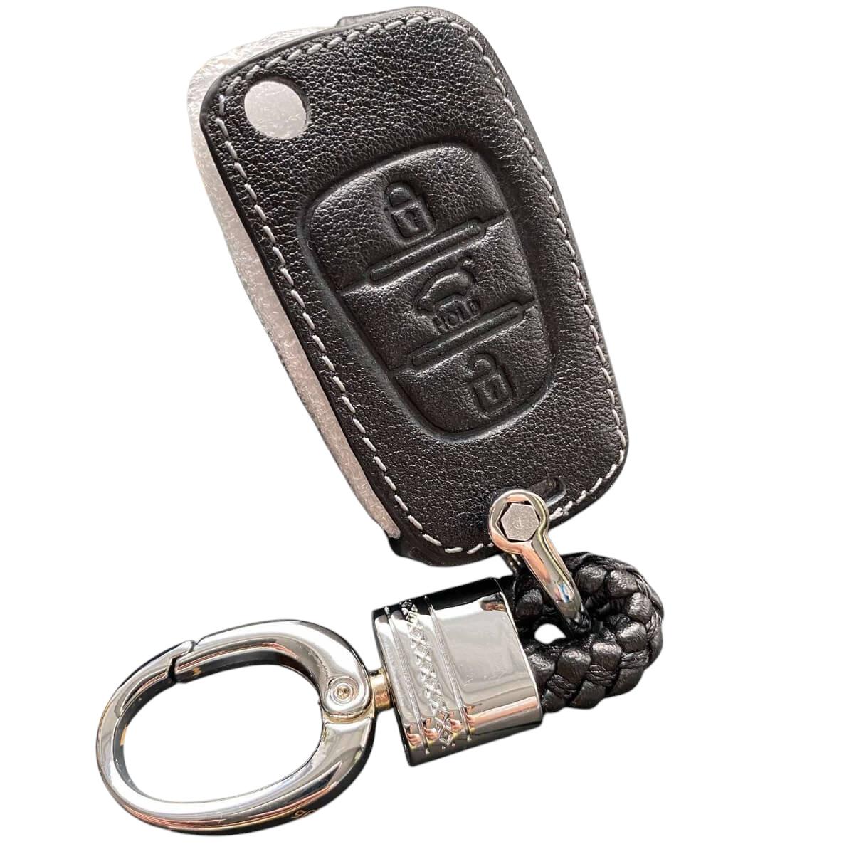 Чехол кожаный для ключа Hyundai/KIA (ki2le)