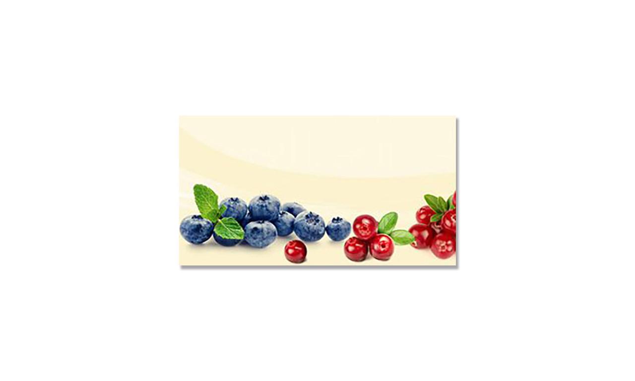 Наклейка виниловая на стол Zatarga Клюква и Голубика 650х1200 мм (1289776764)