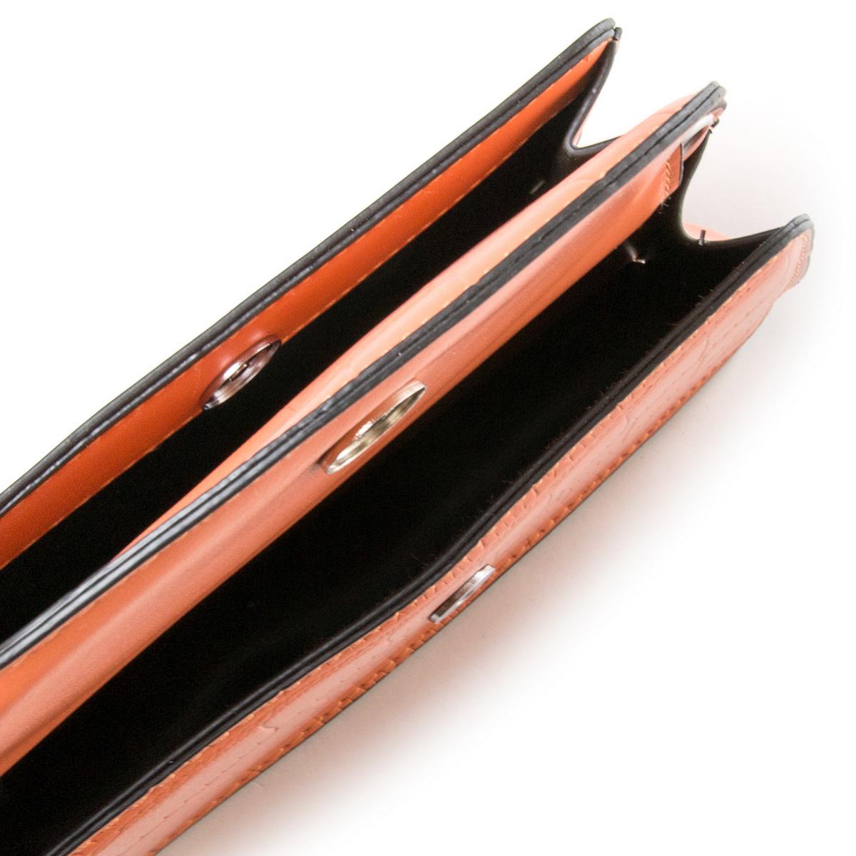 Сумка-клатч Fashion 04-02 1663 Оранжевый - фото 4