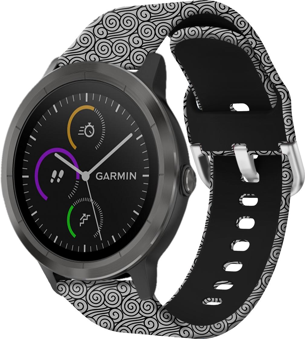 Ремінець Colorful для Garmin Vivoactive 3 Cloud (28299) - фото 1 Ремінець Colorful для Garmin Vivoactive 3 Cloud (28299) - фото 1