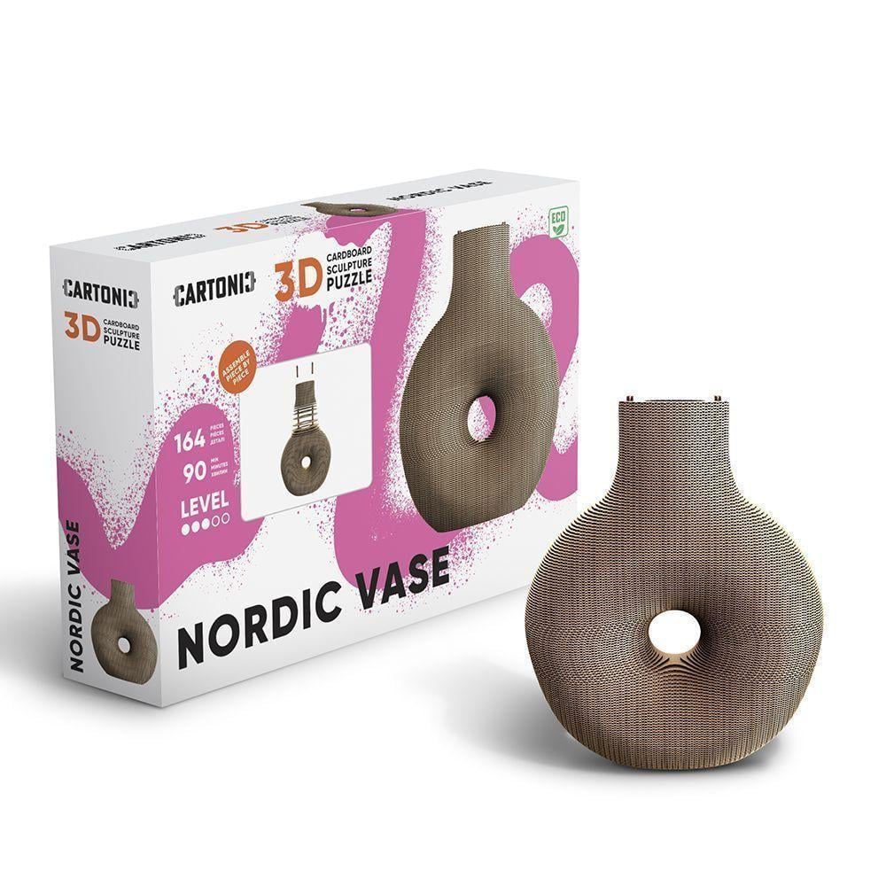 Пазл картонный 3D Cartonic Nordic Vase Ваза 164 деталей (2418432552)