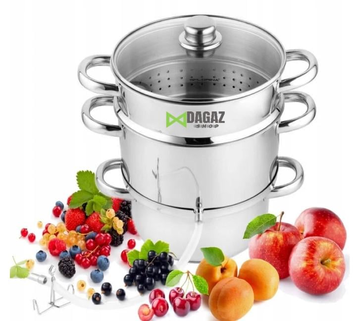 Соковарка-пароварка A-Plus 1312 з нержавіючої сталі 8 л (28856013)