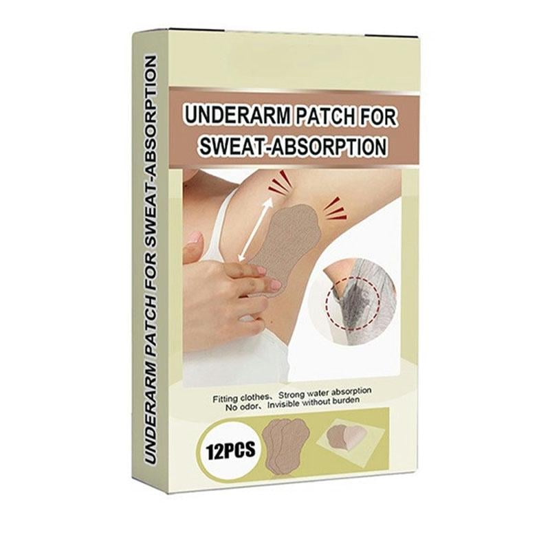 Наклейки-пластырь Ультратонкие поглощающие от потоотделения и пятен на одежде 12 шт. (R9621)