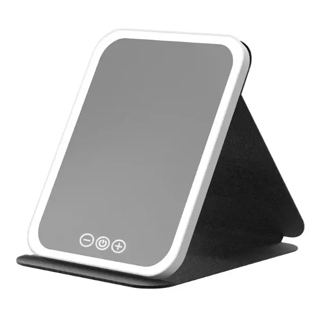Зеркало для макияжа Lighted makeup mirror с LED подсветкой Черный