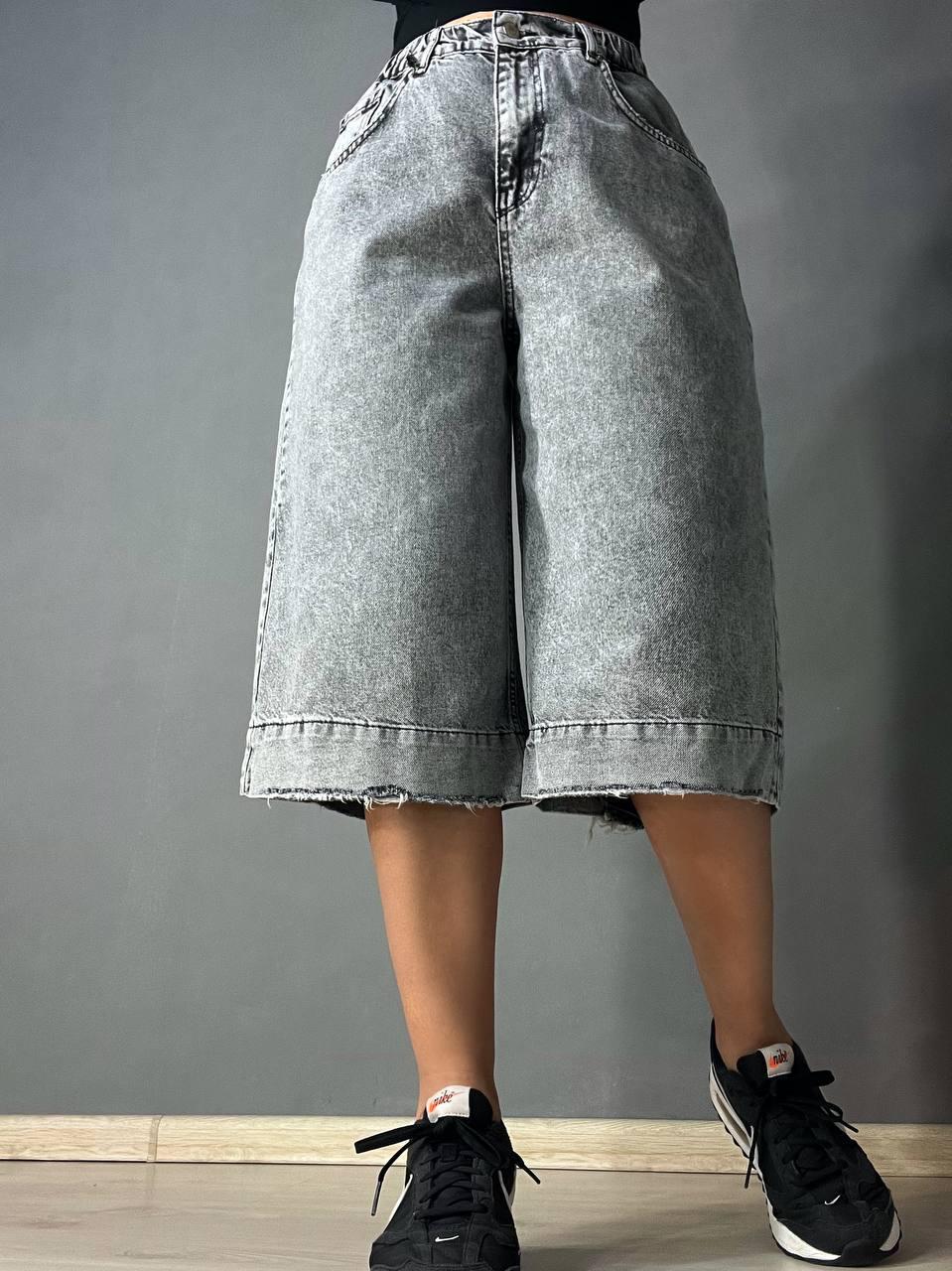 Шорты женские джинсовые Sherocco 393 бермуды длинные р. 25 Серый (26755954) - фото 6 Шорты женские джинсовые Sherocco 393 бермуды длинные р. 25 Серый (26755954) - фото 6