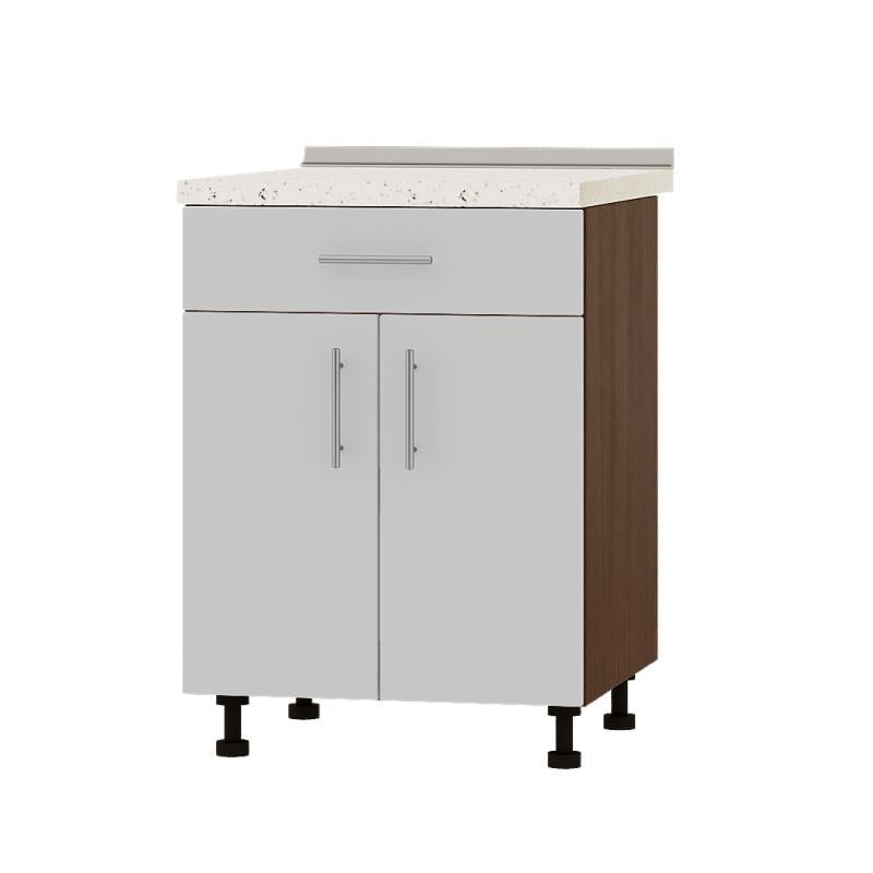 Кухонный модуль нижний с шухлядой Эверест Оптима Н75-600 Нимфея альба 60х47х82 см (DTM-3532)