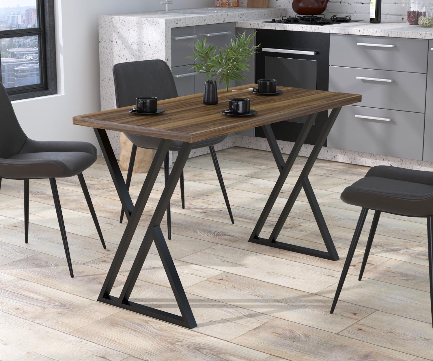 Стіл обідній Loft Design Уолес Горіх Модена