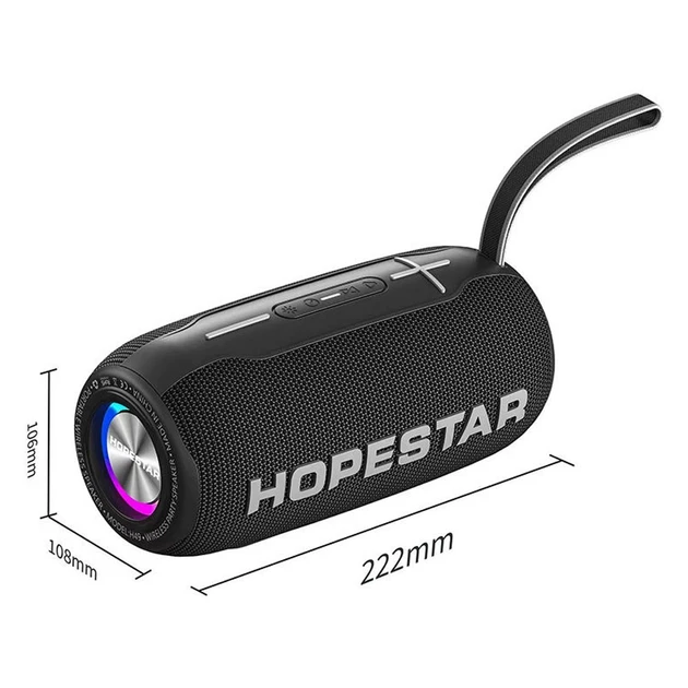 Портативна колонка Hopestar H49 Bluetooth Black (2633746700) - фото 2 Портативна колонка Hopestar H49 Bluetooth Black (2633746700) - фото 2