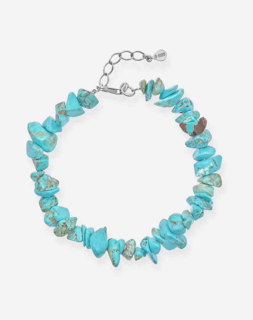 Анклет Turquoise жіночий SILVER STORIES бірюзовий One size