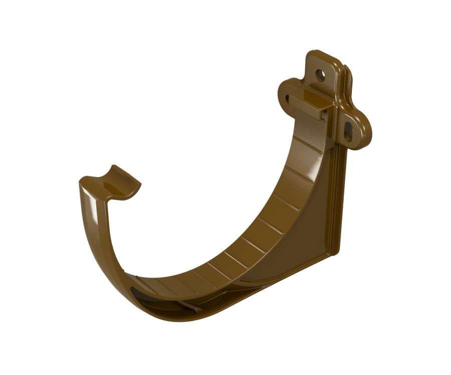 Кронштейн желоба Regenau ПВХ 125/80 Коричневый Кронштейн желоба Regenau ПВХ 125/80 Коричневый