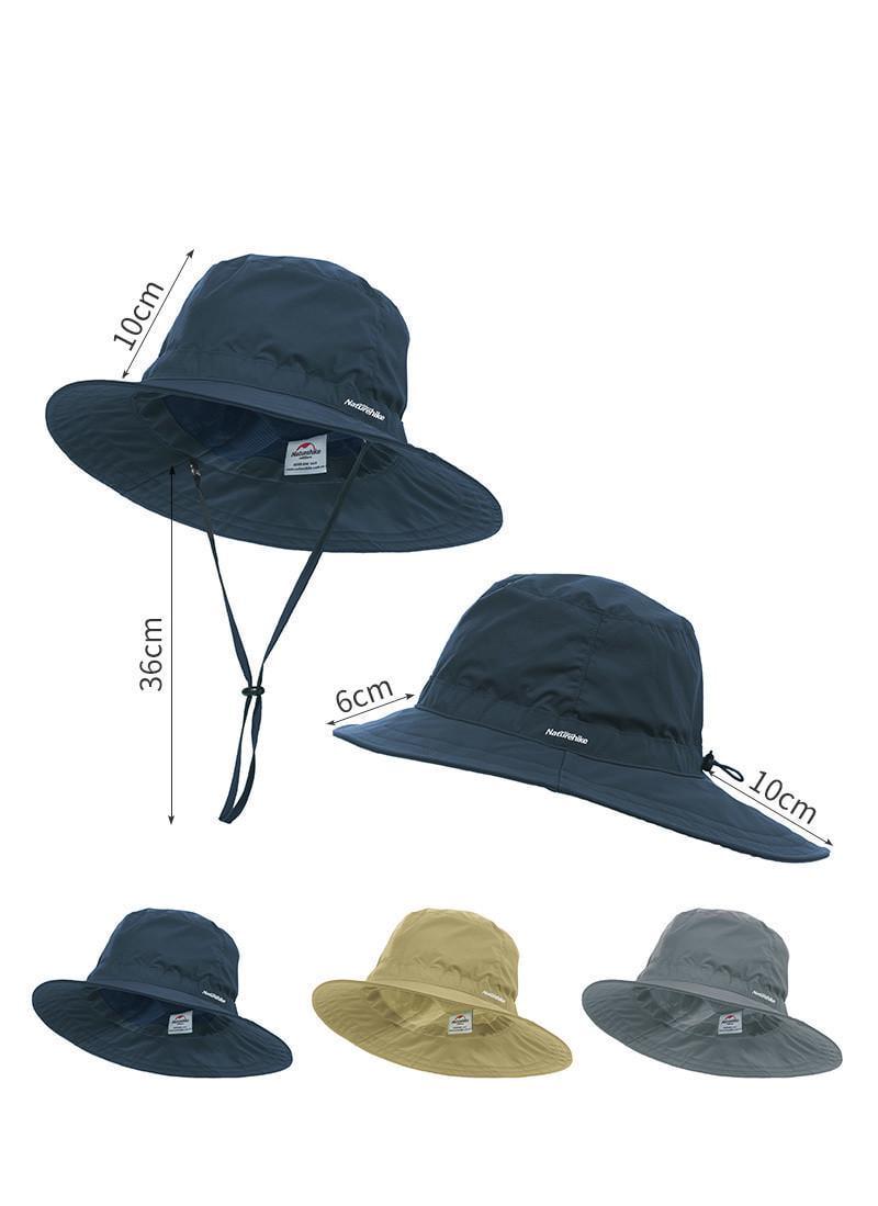 Панама Naturehike NH17M005-A Fisherman hat UV protection Blue - фото 7