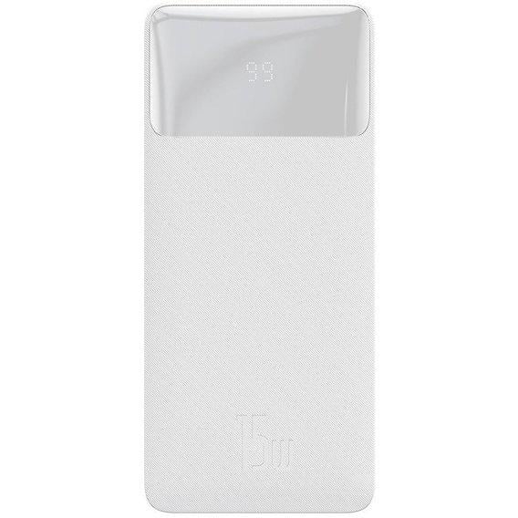Повербанк Baseus Bipow Digital Display 15W 20000 mAh White (PPDML-J02)