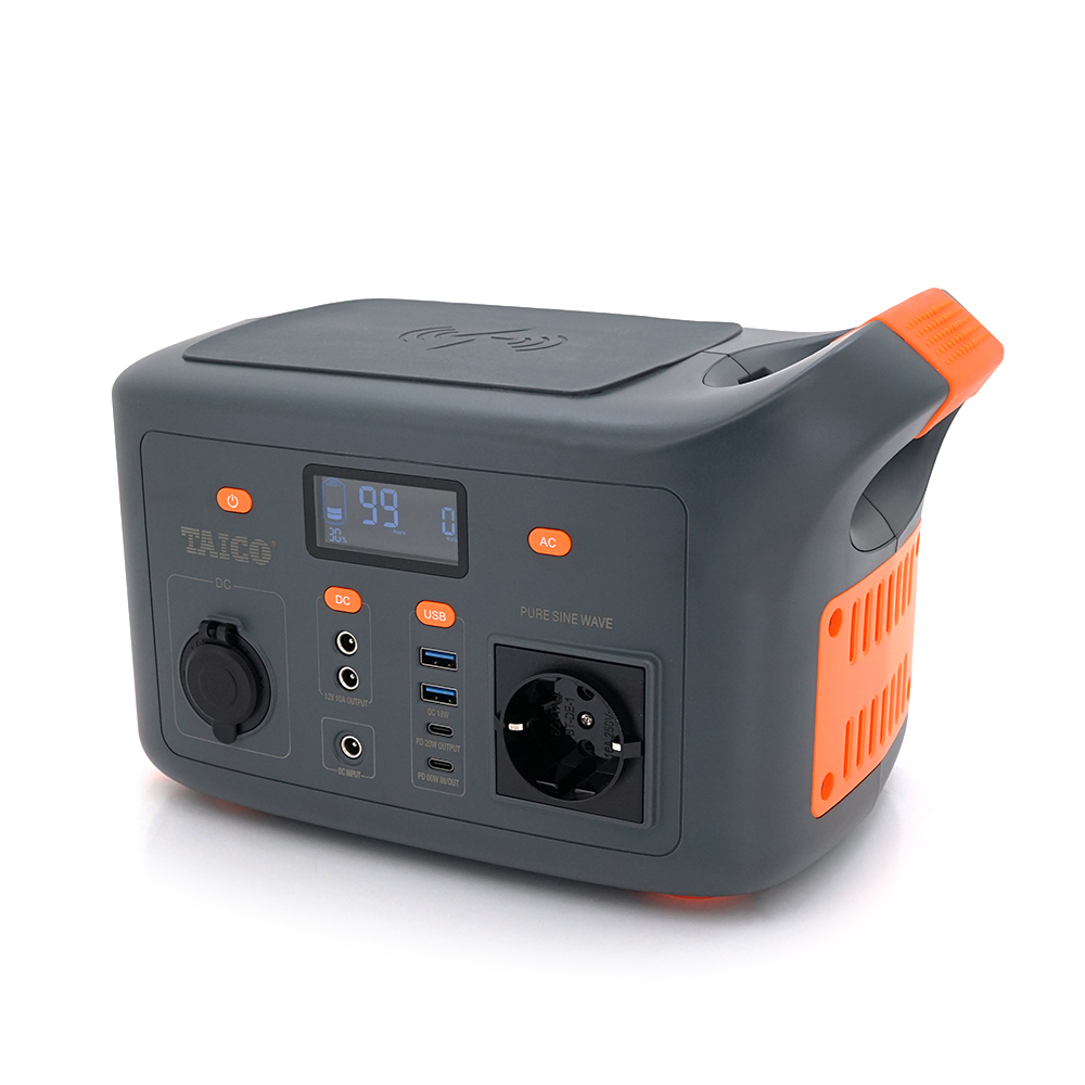 Повербанк портативний VOLTRONIC 300W 307,2Wh з LED світлом та бездротовим зарядом (25980)