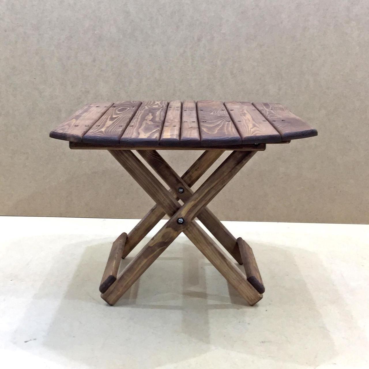 Столик раскладной из дерева Торенс Капучино (СУН-001009) - фото 3