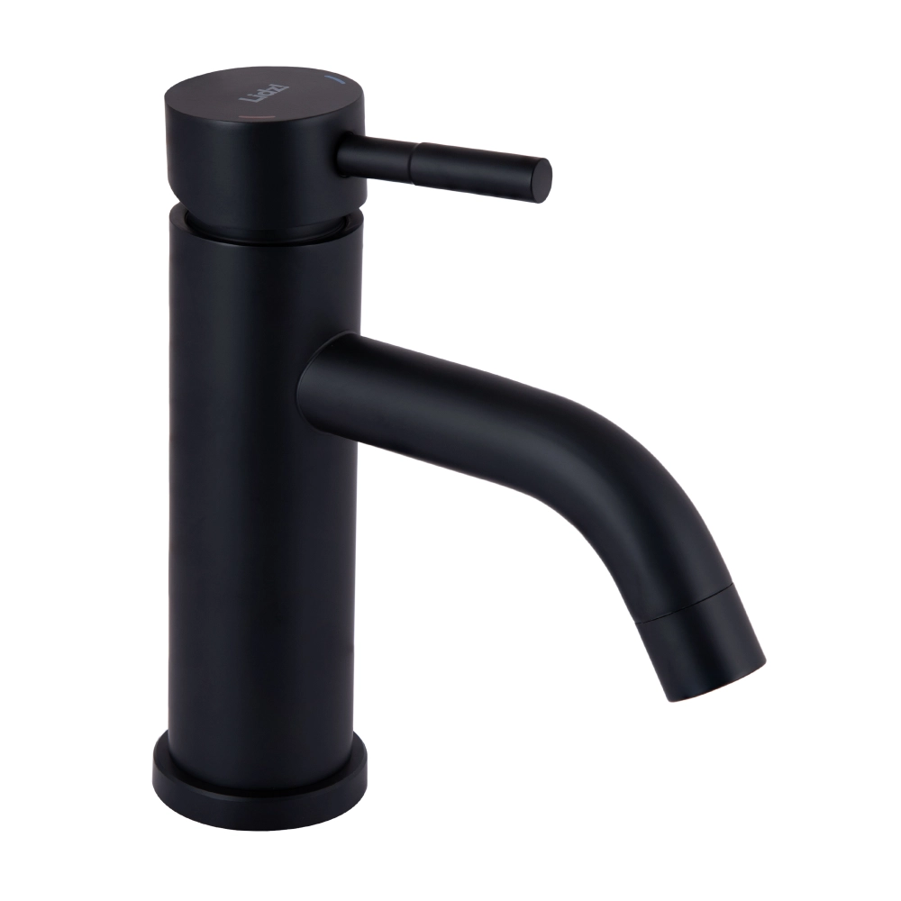 Змішувач для раковини Lidz Aria 0011F Black (52216)