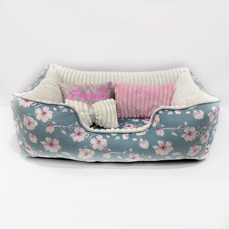 Лежанка для собак Amore mio Cane Бридж Princess до 8 кг 70х50х23 см (DB-0115) - фото 2 Лежанка для собак Amore mio Cane Бридж Princess до 8 кг 70х50х23 см (DB-0115) - фото 2