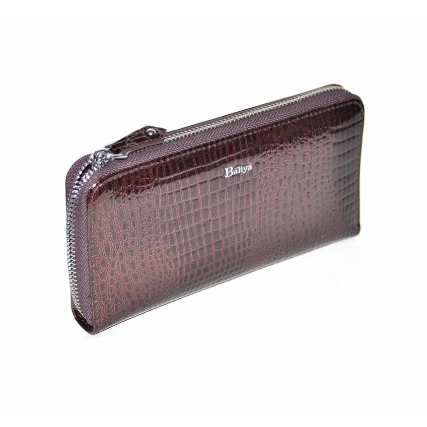 Кошелек на молнии 101 Бордовый (7473-3)