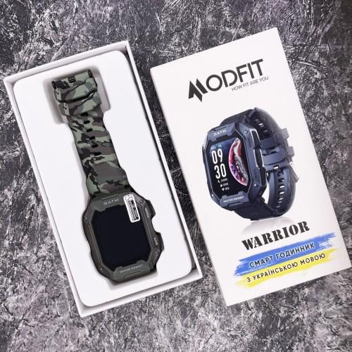 Смарт-часы Modfit Warrior Army Green Camo Band - фото 3