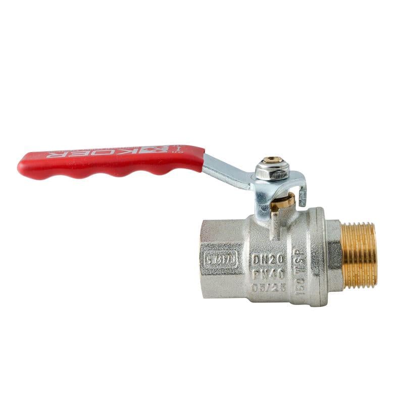 Кран шаровой KOER Extreme KE.215-20 3/4" ВЗ прямой латунь (KR5751)