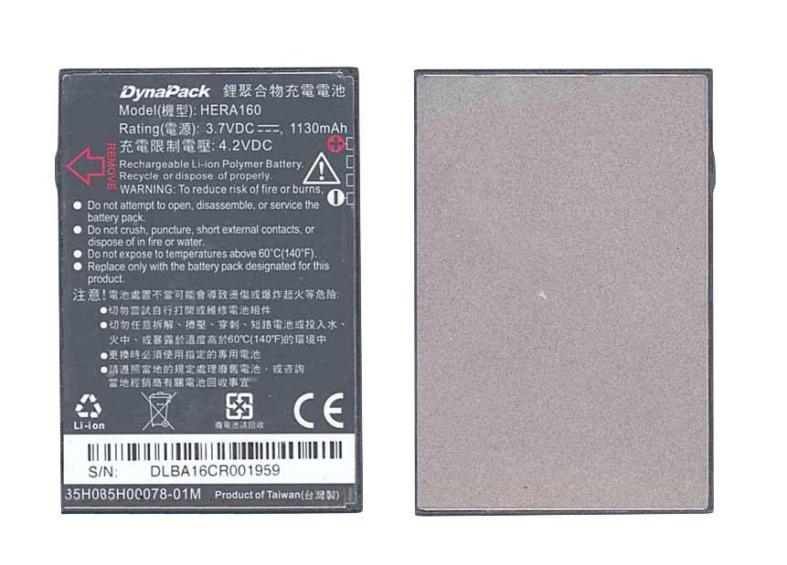Аккумулятор для смартфона HTC HERA160 3,7V 1130 mAh 4,2 Wh Black Аккумулятор для смартфона HTC HERA160 3,7V 1130 mAh 4,2 Wh Black