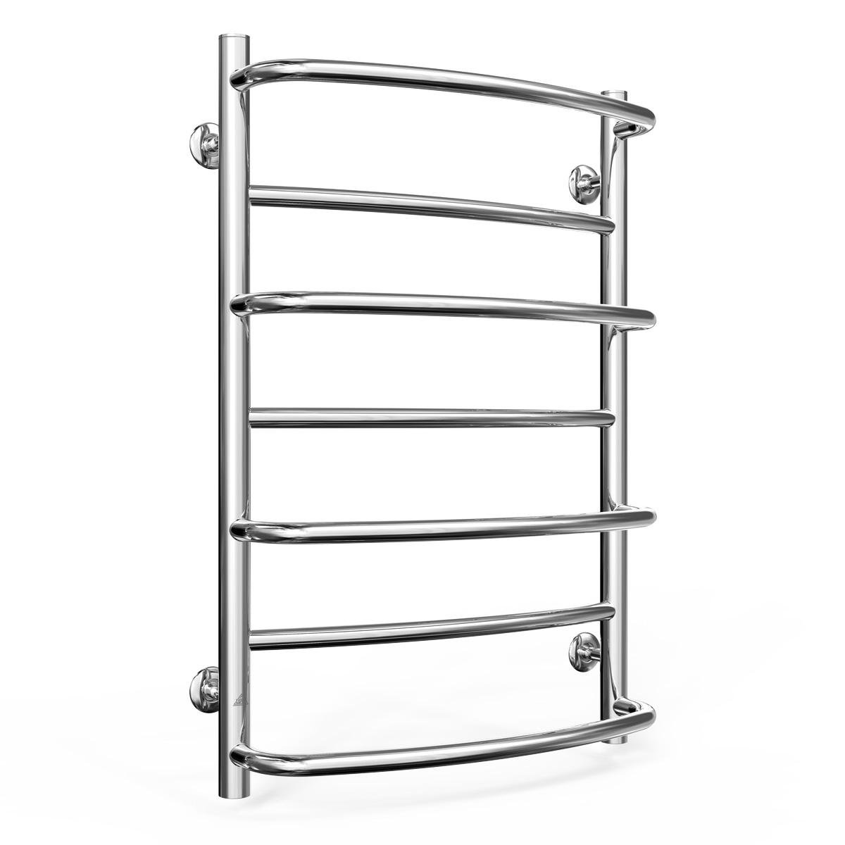 Полотенцесушитель водяной для ванной Laris Евромикс П7 из нержавеющей стали 450х700 мм Хром (147-127-71207147)