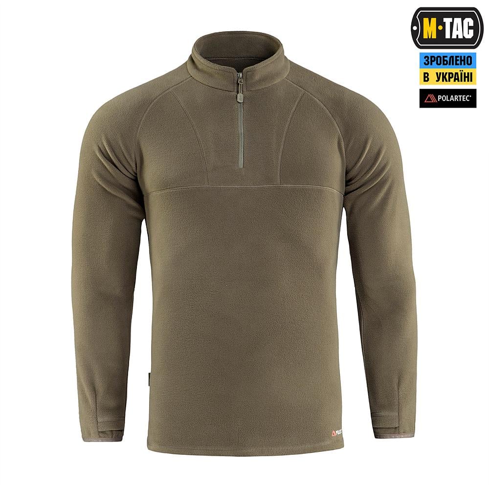 Кофта флісова M-Tac Delta Polartec XL Олива (5918867) - фото 2