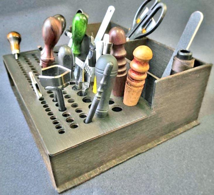 Органайзер кожевника из дерева Митимна Мокко (ОКО-000410)