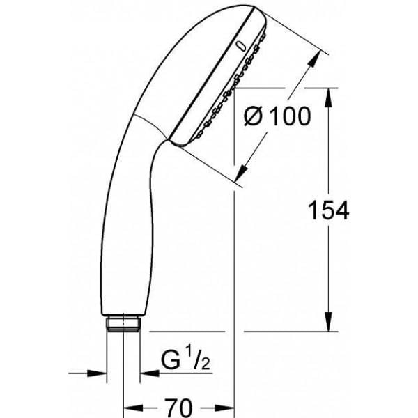 Душова система Grohe Tempesta New (27598001) - фото 3